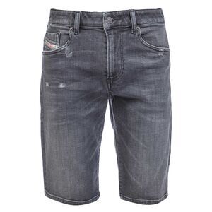 Diesel Mens Denim Slim Shorts / Black/Gray